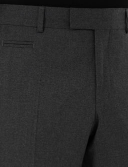Брюки узкого кроя из ткани антрацитового цвета - Cacharel фото 5