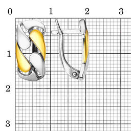 СЕРЬГИ 34014366-1 - Красная пресня фото 6