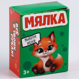 Цена за 12 шт. Антистресс сквиш мялка в коробочке «Питомцы»