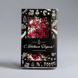 Тёмный шоколад с малиной, ежевикой и стружка белого шоколада #12