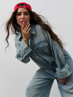 Комбинезон джинсовый брючный ZADUMOV №4