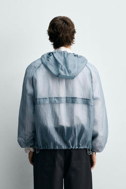 CAZADORA T?CNICA LIGERA CROPPED FIT / Azul claro - Zara фото 3