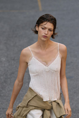 TOP LENCERO EFECTO ARRUGADO / Crudo - Zara фото 3