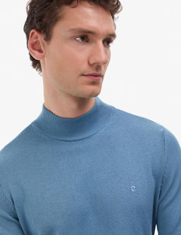 Mavi Slim Fit Yar_m Bal_k__ Yaka Basic Triko Kazak