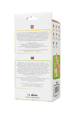 Реалистичный фаллоимитатор My Babe My Treasure, TPE, телесный, 18,5 см