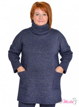 Свитер Модель №1021 размеры 44-84 - Plusmoda фото 5