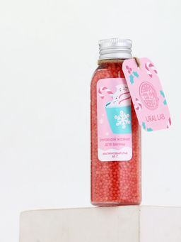 Жемчуг для ванны во флаконе, 85 г, аромат малиновый раф, URAL LAB