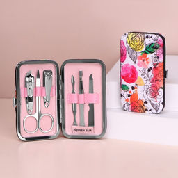 Набор маникюрный Цветочный сад, 6 предметов, разноцветный - Qf фото 3