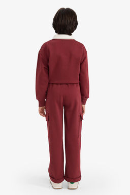 Loose Fit Kargo Cepli Beli Lastikli E_ofman Alt_ Erkek _ocuk - Defacto фото 4