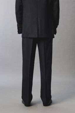 100% WOOL ORIGINS SUIT TROUSERS - Zara фото 18