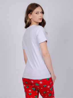 Пижама "Елки 2" брюки, трикотаж