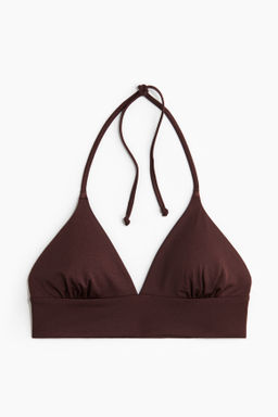 Top de bikini triangular con relleno - H&m фото 4