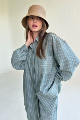 Костюм женский SET065/12/Зеленый, белый