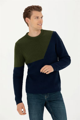 Мужской темно-синий свитер - U.s. polo assn фото 10