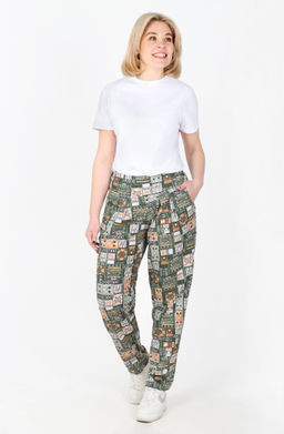 Брюки Пейсли Б-1 (48-60) кулирка