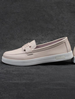 06-YE226-2 PINK Туфли женские (натуральная кожа)