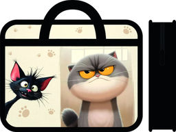 Папка на молнии с ручками А4, ширина 100мм (ПМ-А4-251) "Дружба" тканевая окантовка