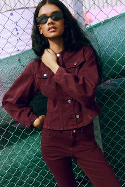 Camisa entallada de sarga - H&m фото 3