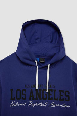 DeFactoFit Толстовка комфортного кроя с капюшоном NBA Los Angeles Lakers  фото 10