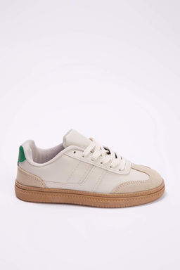 Teen K?r?k Beyaz Bagc?kl? Unisex Kids Spor Ayakkab? TAKAW26SN00001 - Trendyolmilla фото 4