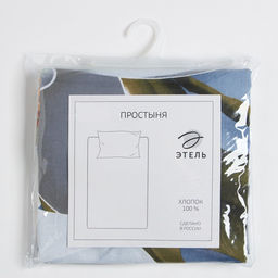 Простыня Этель Кувшинки150х220 см  фото 4