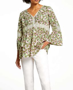 Блузка, пестрая - Linea tesini фото 5