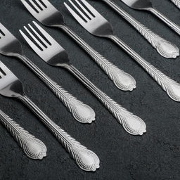 Набор вилок столовых «Камея», h=18.5 см, 12 шт., нержавеющая сталь