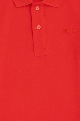 Красный базовый свитшот для мальчика - U.s. polo assn фото 3