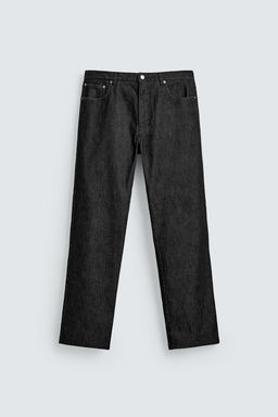 JEANS STRAIGHT FIT T?RMICO / Negro - Zara фото 7
