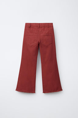 JEANS FLARE RAYAS / Rojo - Zara фото 2