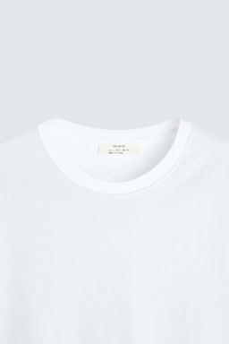 HEAVYWEIGHT SHORT SLEEVE T-SHIRT - Zara фото 9