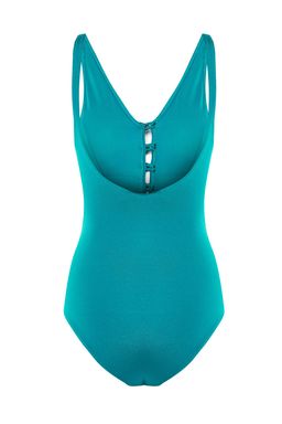 Petrol V Yaka Aksesuarl? Normal Paca Mayo TBESS20MA0198