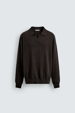 POLO PUNTO REGULAR FIT / Chocolate - Zara фото 6