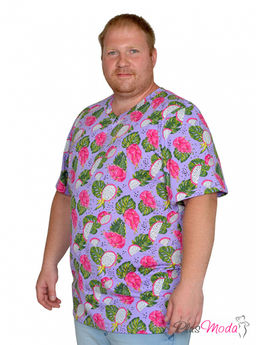 Футболка Модель №2050 размеры 44-84 - Plusmoda фото 7