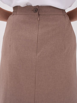 льняная юбка ЛЕН с ВИСКОЗОЙ - Трика фото 5