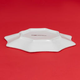 Тарелка керамическая Доляна «Волшебное дерево», керамика, 20×2.2 см, цвет белый