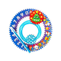 Спирограф WoodLand Toys «Новогодние подарки»