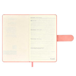 Ежедневник недатированный ESCALADA, А6+, 120 л., арт. 64038/ 20 БЕЙБИСКИН РОЗОВЫЙ  фото 5