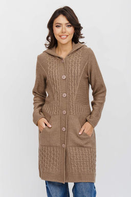 Кардиган 35166 к/кофейный (1920) - Злата Стиль фото 2