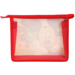 Папка пластиковая для тетрадей А5, на молнии, Микки Маус - Disney фото 3