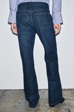 JEANS ZW COLLECTION BOOTCUT LOW-RISE - Zara фото 12