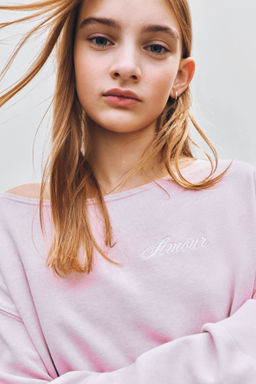Top off-the-shoulder de corte oversize - H&m фото 5
