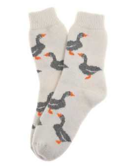 Носки женские "Гуси" 7620-2