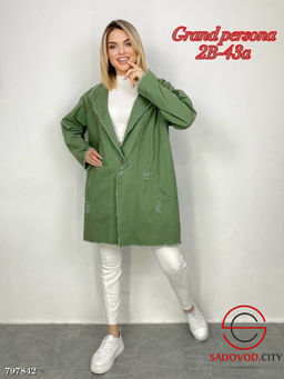 джинсовые пиджаки из плотной стрейчевой джинсы - Bruno фото 2