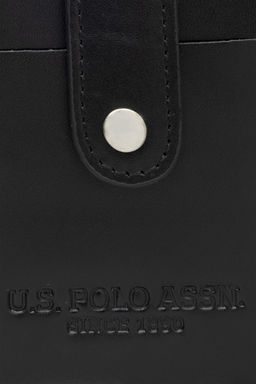 Мужская черная визитница - U.s. polo assn фото 6
