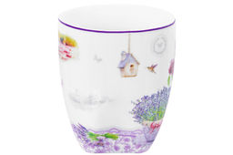 Кружка 300 мл 11*8,3*9,5 см Лаванда, NEW BONE CHINA - Elan gallery фото 6