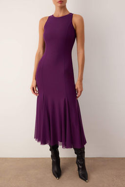 Murdum Vucuda Oturan Astarl? Orme Tul Maxi Abiye Gece Mezuniyet Elbisesi TPRAW26EL00107 - Trendyolmilla фото 3