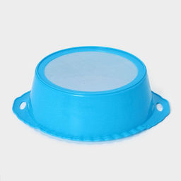 Цена за 2 шт. Сито для просеивания, пластик, 25×22×7 см, оранжевое