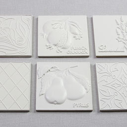 Заготовка для декорирования Love2art OLIV Плитка для декорирования МДФ 10 х 10 х 0.5 см №15 (лавровый лист)