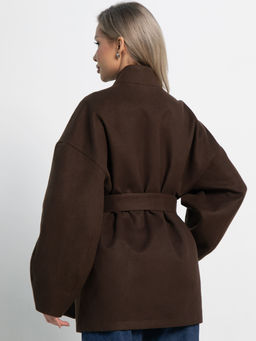 Пальто Мелания (горький шоколад) Б15185-5М - Lt collection фото 3